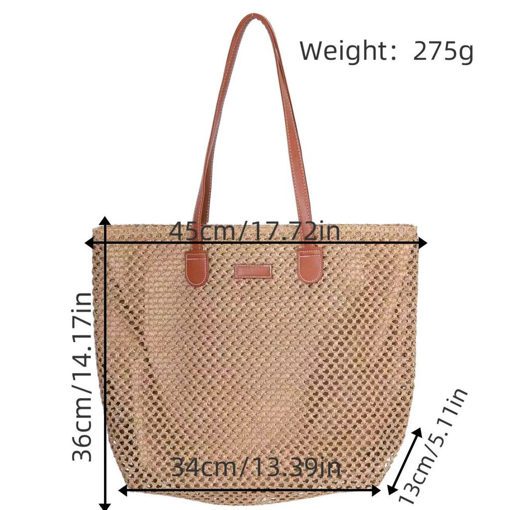 Siopsrl | Designer Stroh Shopping Bag Siopsrl