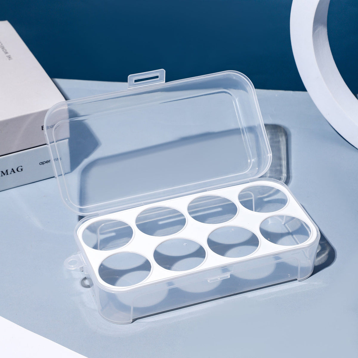 Clear Multi-Compartment Organizer Box Siopsrl