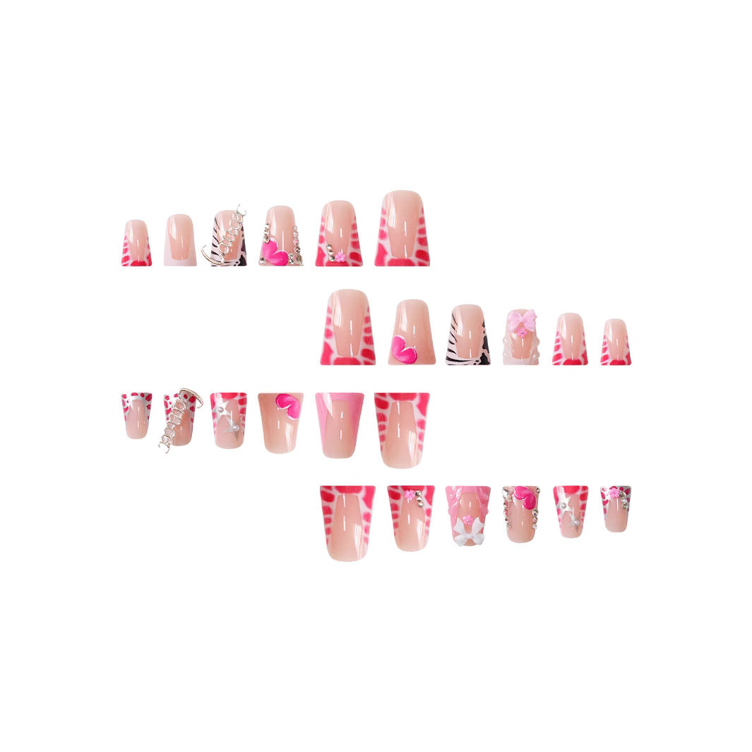 Siopsrl | Artistic 3D Decorative Press-On Nail Art Siopsrl