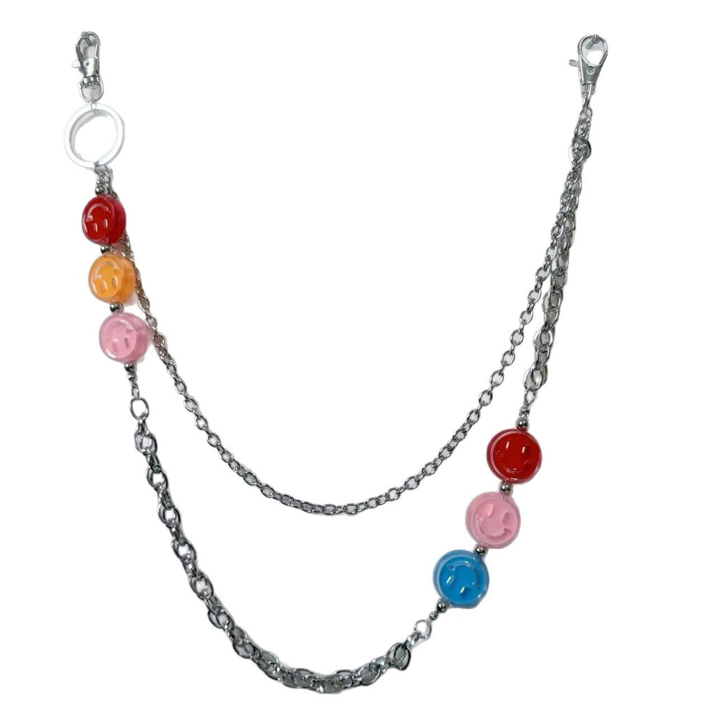 Siopsrl | Fashionable chain belt with colorful pendants Siopsrl