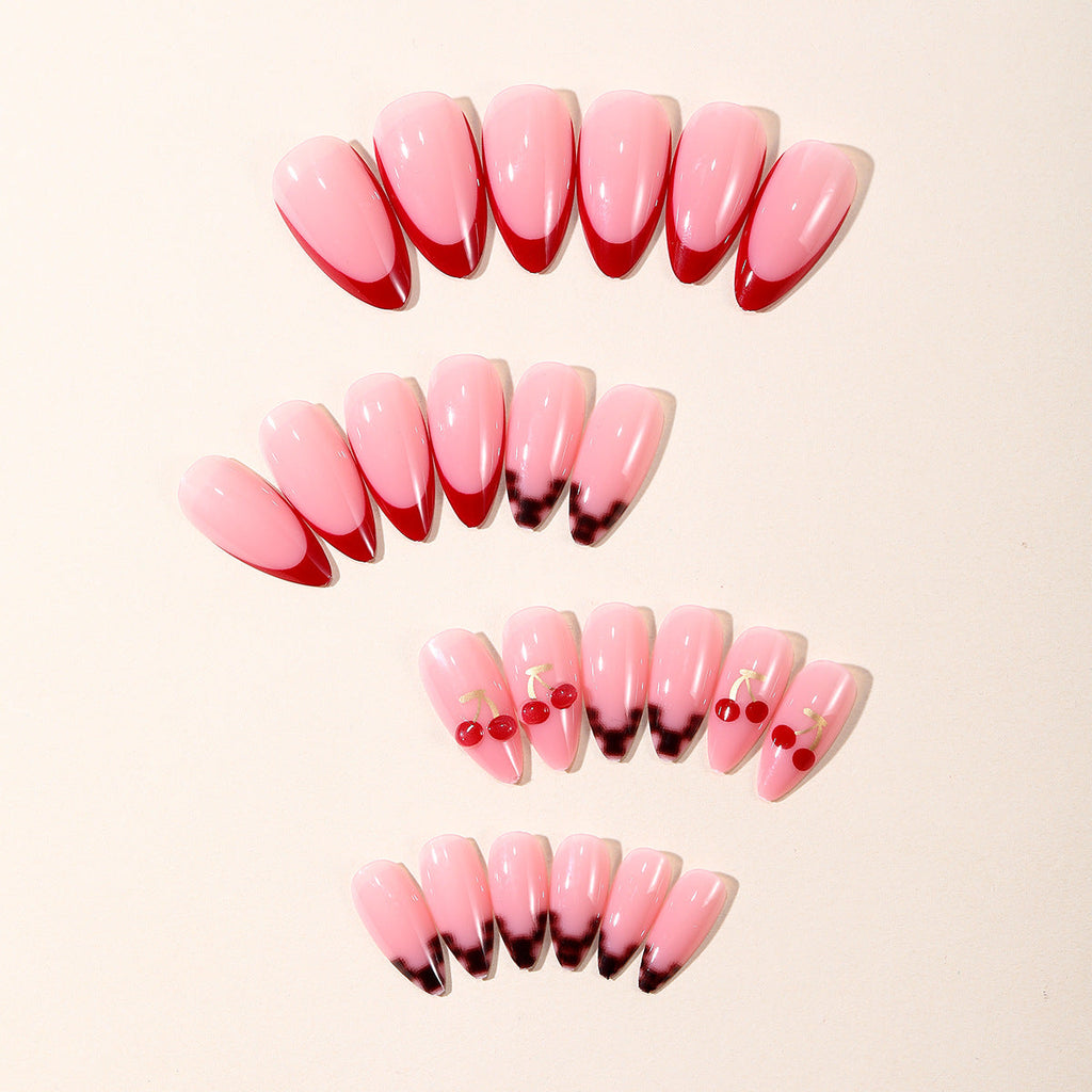 Siopsrl | Trendy French Tip Nail Art Set Siopsrl