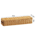Long Rectangular Woven Storage Basket Siopsrl