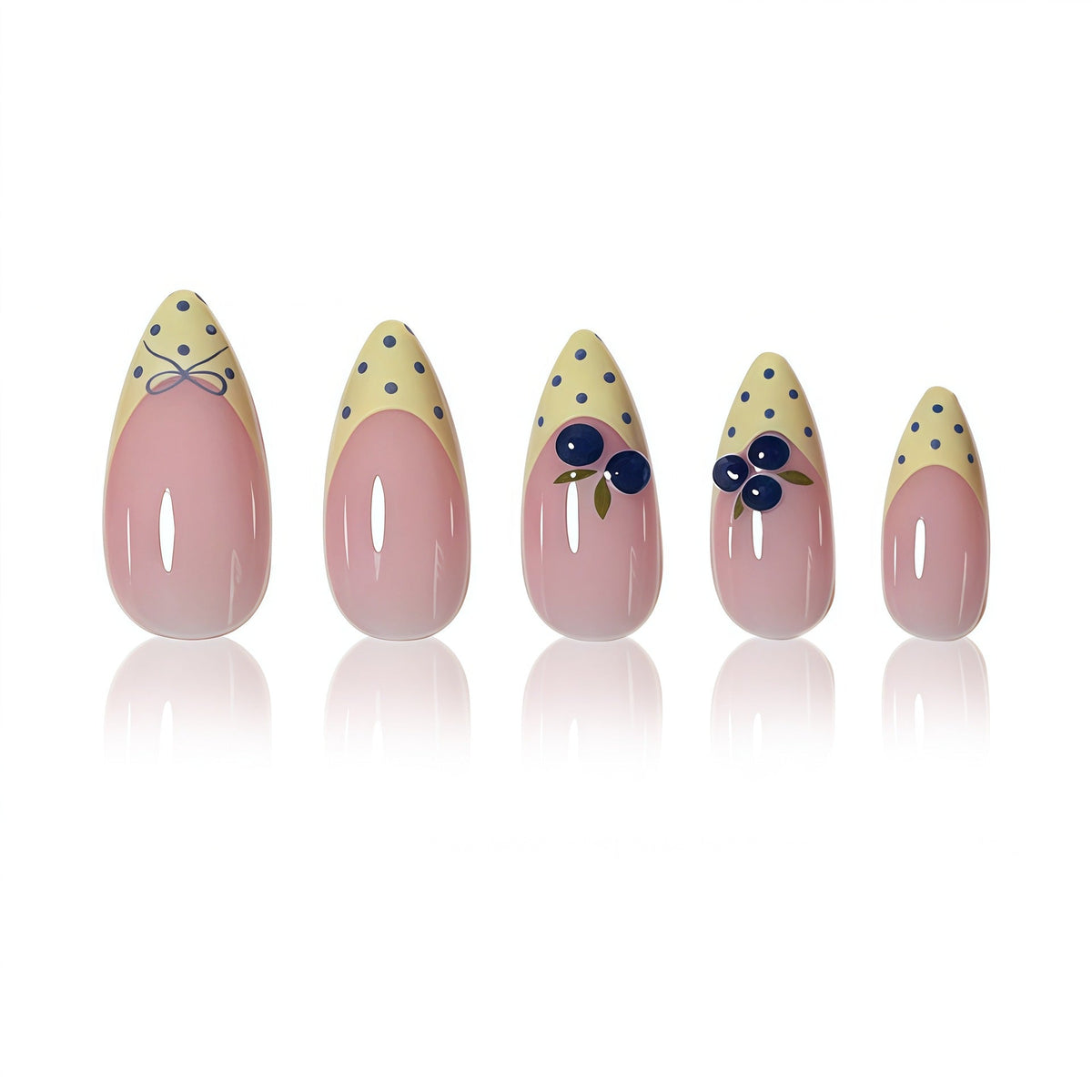 Siopsrl | Elegant Floral Themed Press-On Nail Extensions Siopsrl