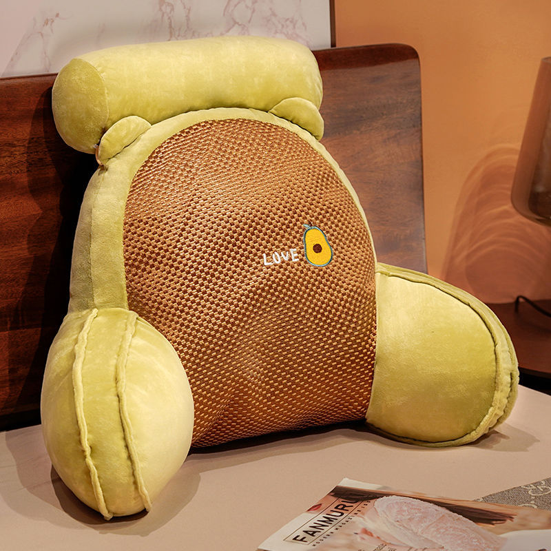 Siopsrl | Cozy back support pillow with bear motifs Siopsrl