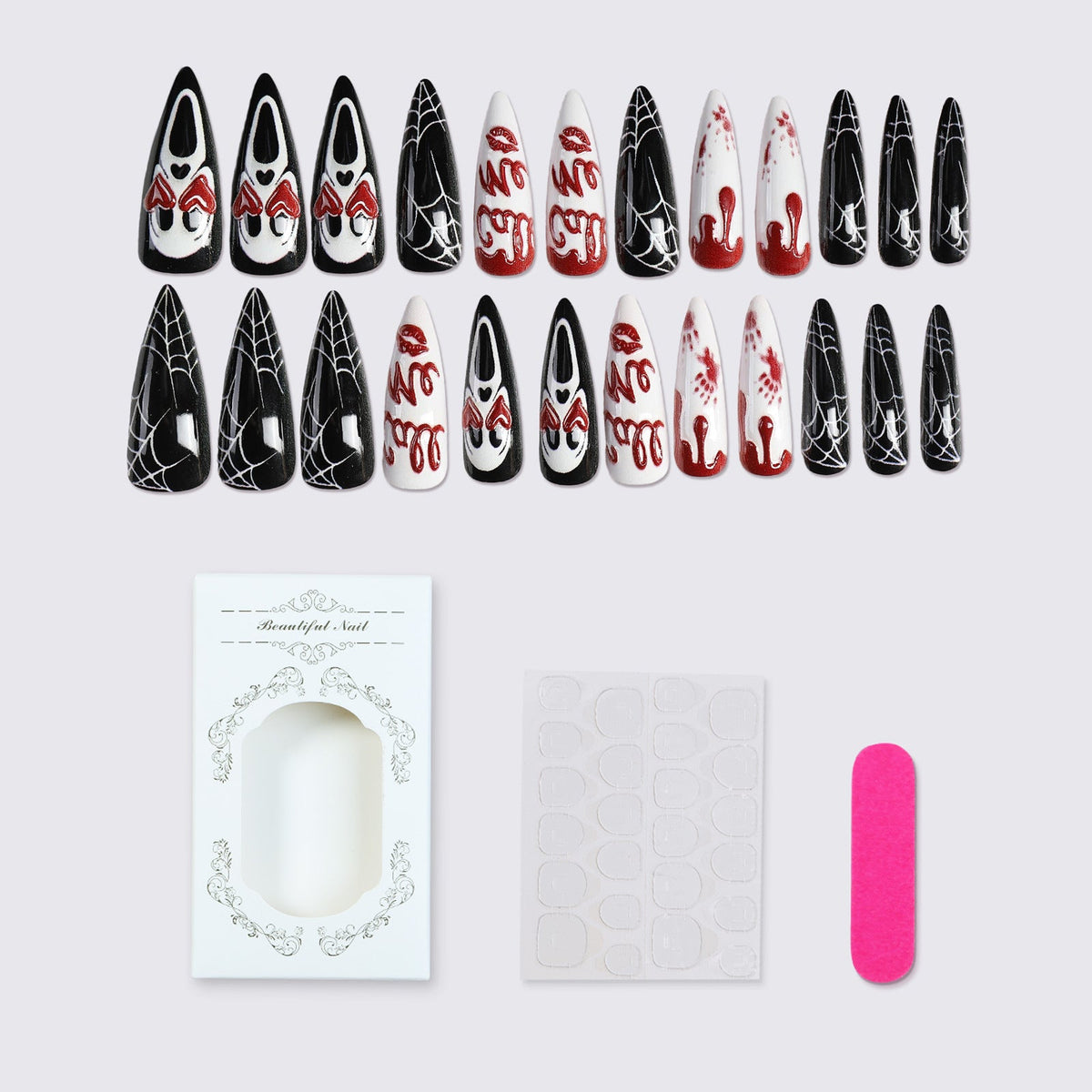 Creative Halloween Art Nail Set Siopsrl