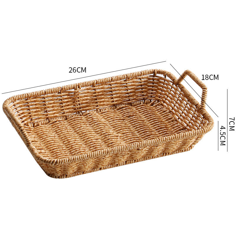 Rectangular Woven Storage Basket Siopsrl
