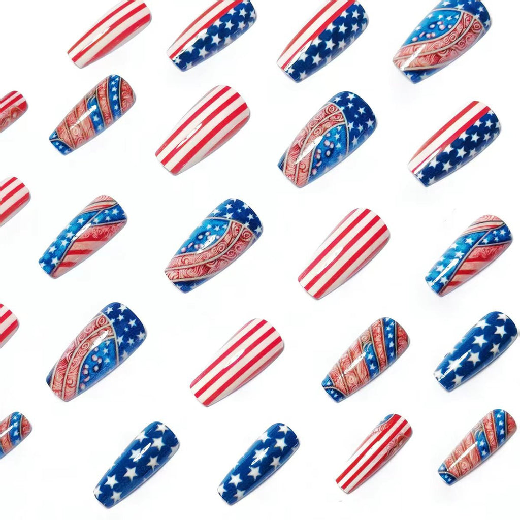 Siopsrl | Nail art with creative patriot designs Siopsrl