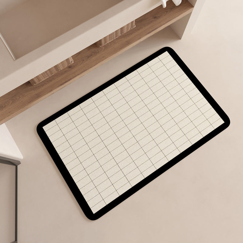 Siopsrl | Modern Geometric Patterned Bath Mat Siopsrl