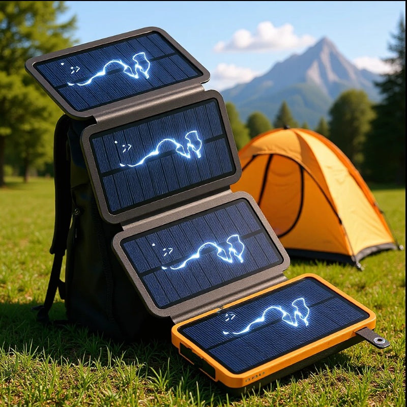 Siopsrl | Solar Charger with Foldable Design by Siopsrl