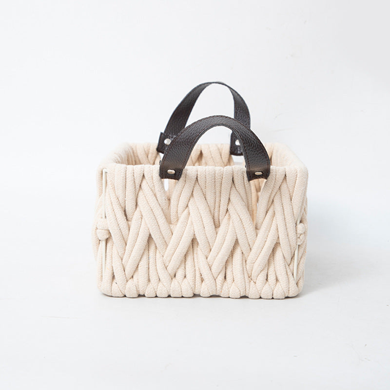 Stylish Textured Storage Basket Siopsrl