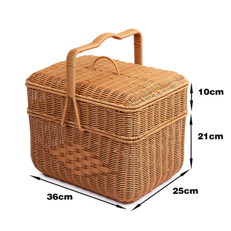 Round Woven Storage Basket Siopsrl