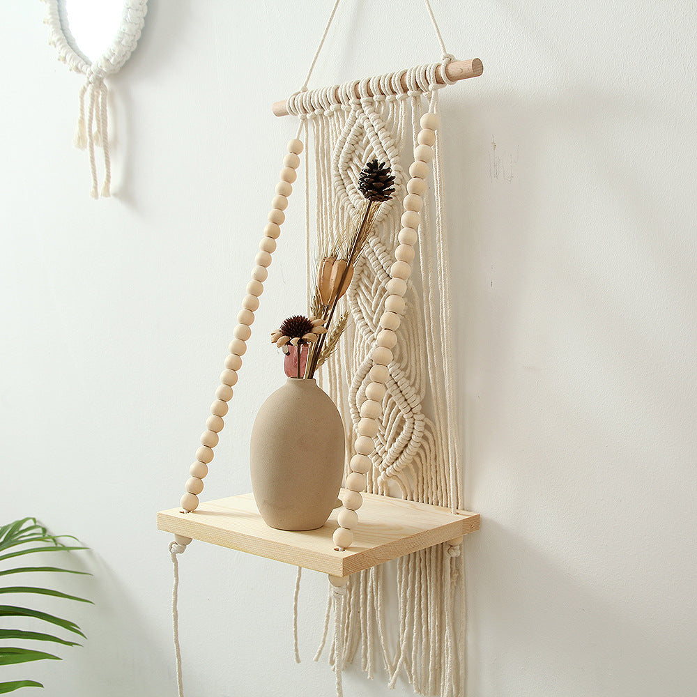Decorative Macramé Swing Shelf Siopsrl