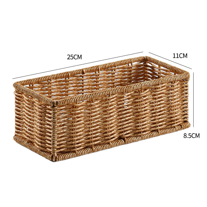 Rectangular Woven Storage Basket Siopsrl