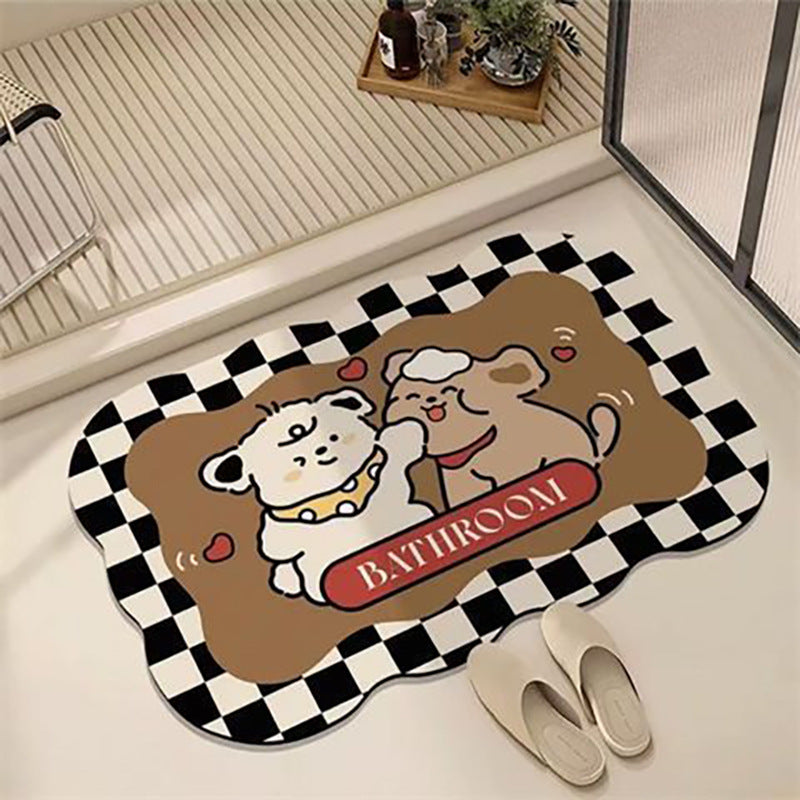Siopsrl | Pet-Themed Decorative Bath Mat Siopsrl