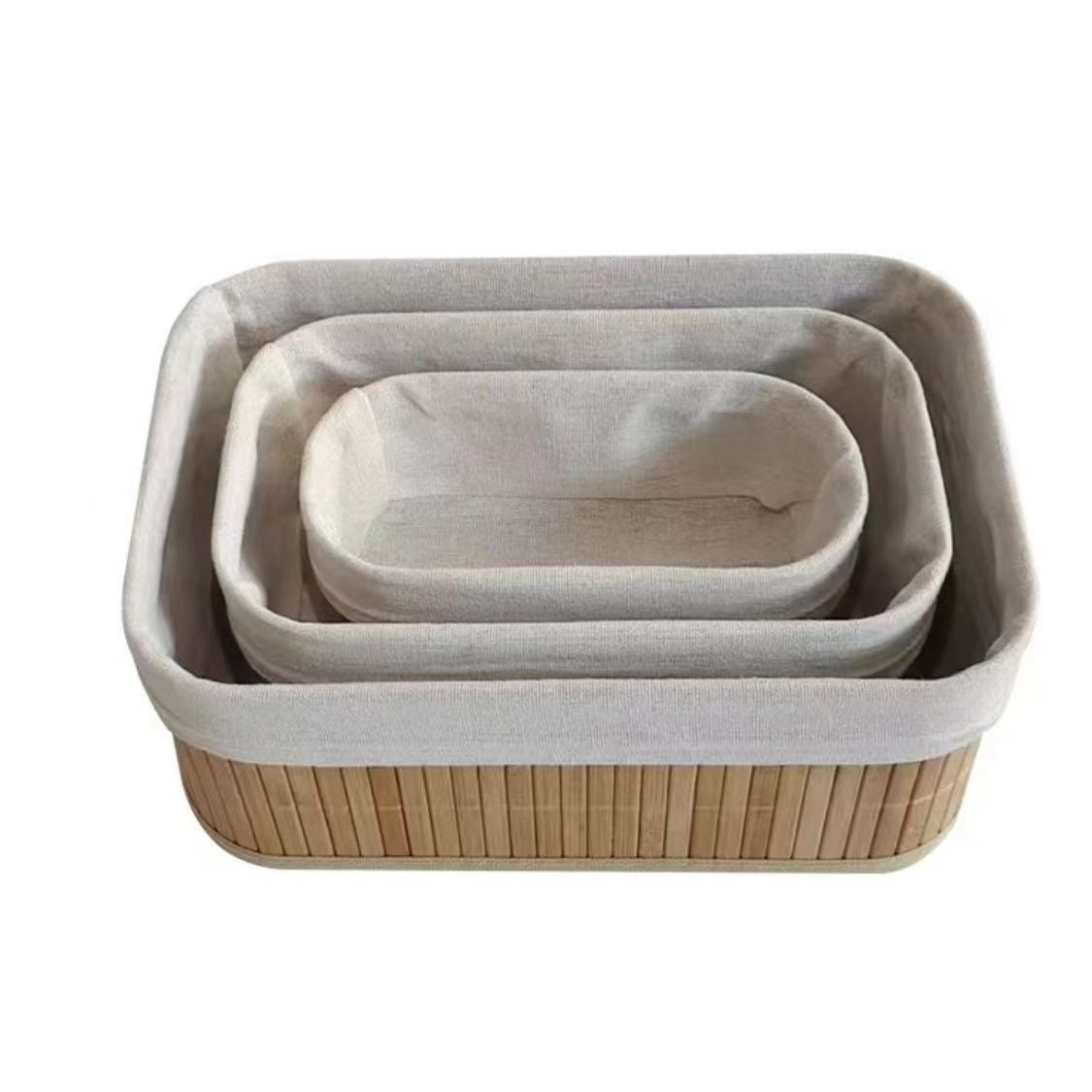 Storage basket with fabric cover Siopsrl