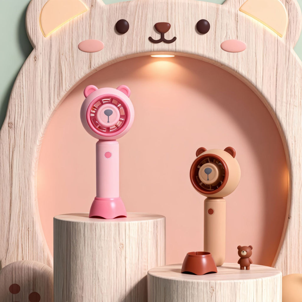 Siopsrl | Ladies portable USB hand fan with animal design Siopsrl