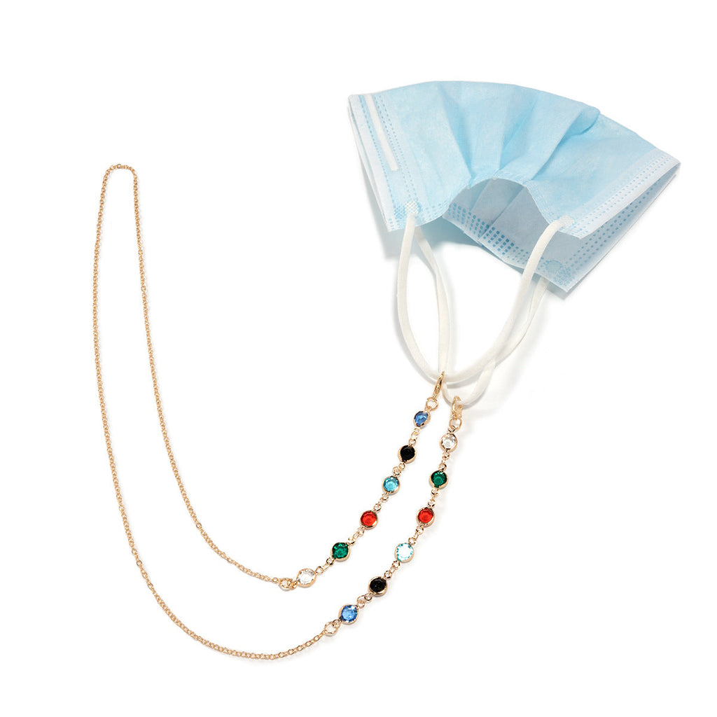 Siopsrl | Elegant Gemstone Eyewear Chain Siopsrl