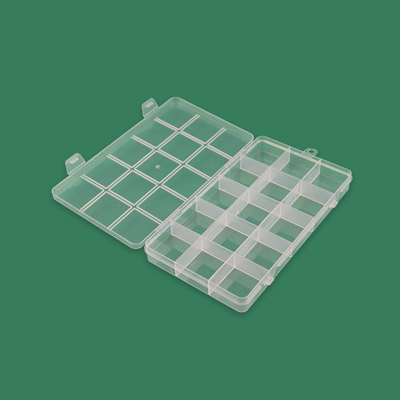 Multi-Compartment Organizer with Clear Lid Siopsrl