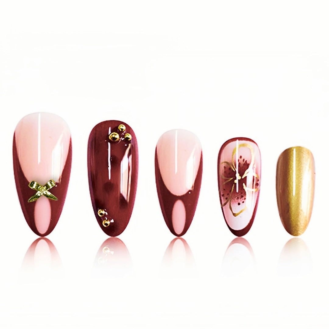 Siopsrl | Artistic Themed Press-On Nail Set Siopsrl Siopsrl | 7879Siopsrl | 3739