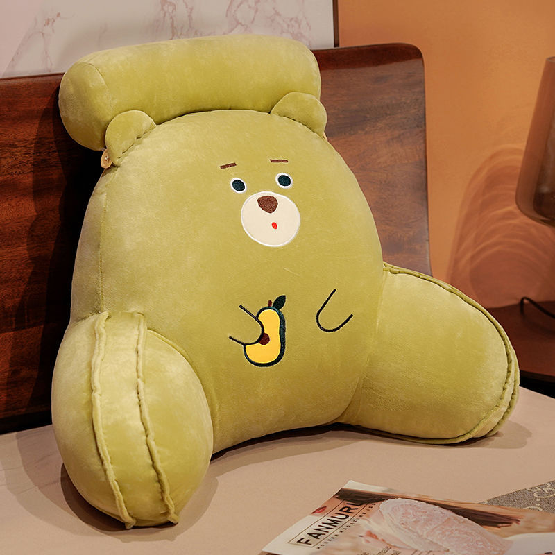 Siopsrl | Cozy back support pillow with bear motifs Siopsrl