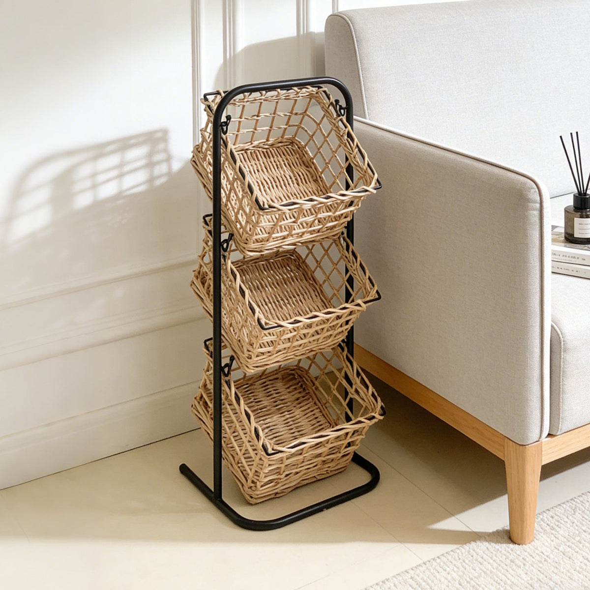 Multifunctional Basket Stand Siopsrl