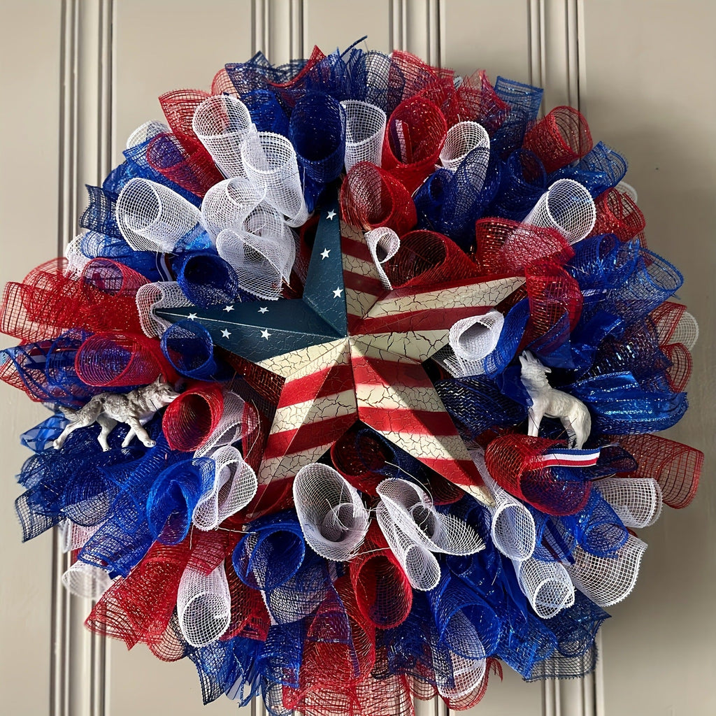 Siopsrl | Unisex 3D metal wall star with vintage crack effect and hanging hole Siopsrl