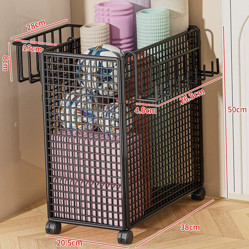 Siopsrl | Versatile Rolling Storage Cart with Dividers Siopsrl