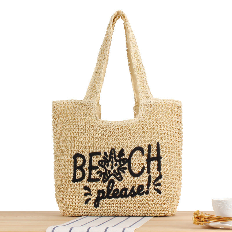 Siopsrl | Beach bag with creative lettering and durable material Siopsrl