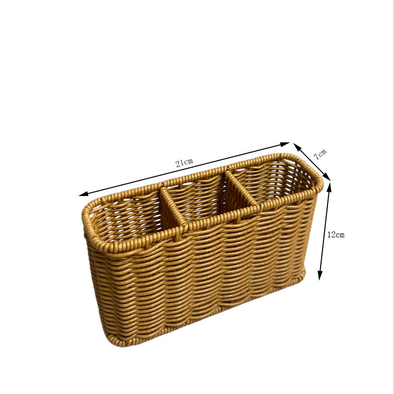 Stylish Rectangular Woven Storage Organizer Siopsrl