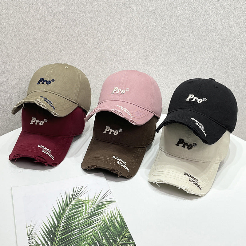 Siopsrl | Women's Casual Distressed Baseball Cap Siopsrl