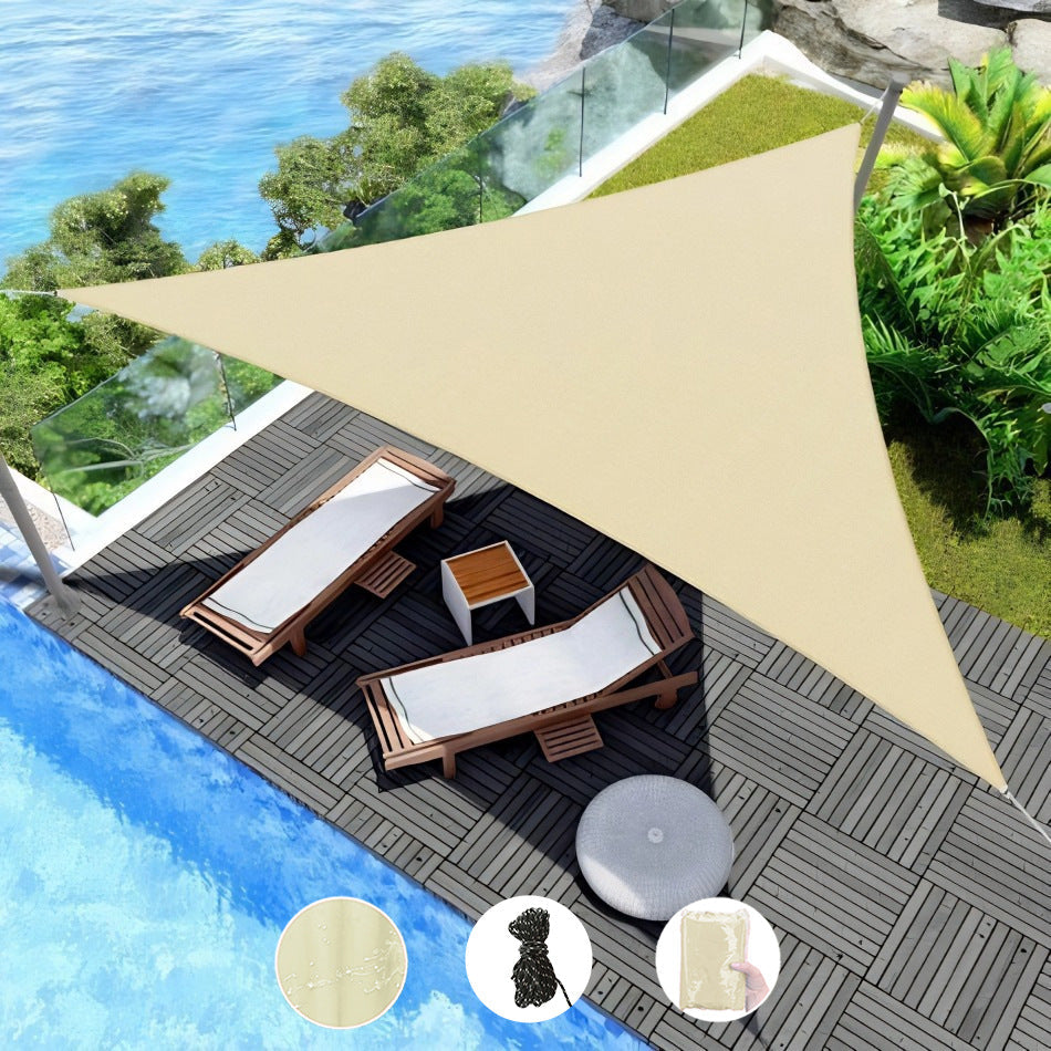 Siopsrl | Triangular Outdoor Shade Sail Canopy Siopsrl