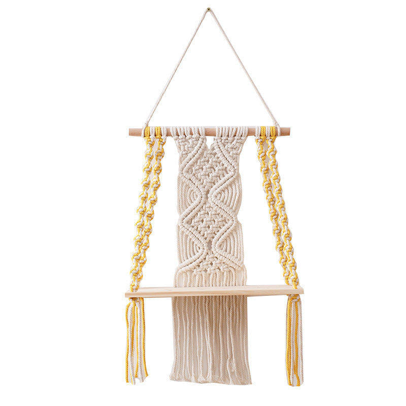 Decorative Macramé Swing Shelf Siopsrl