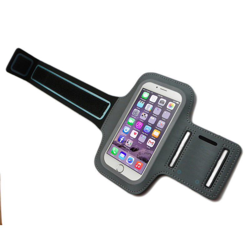 Siopsrl | Adjustable reflective running armband with secure smartphone touchscreen pocket Siopsrl