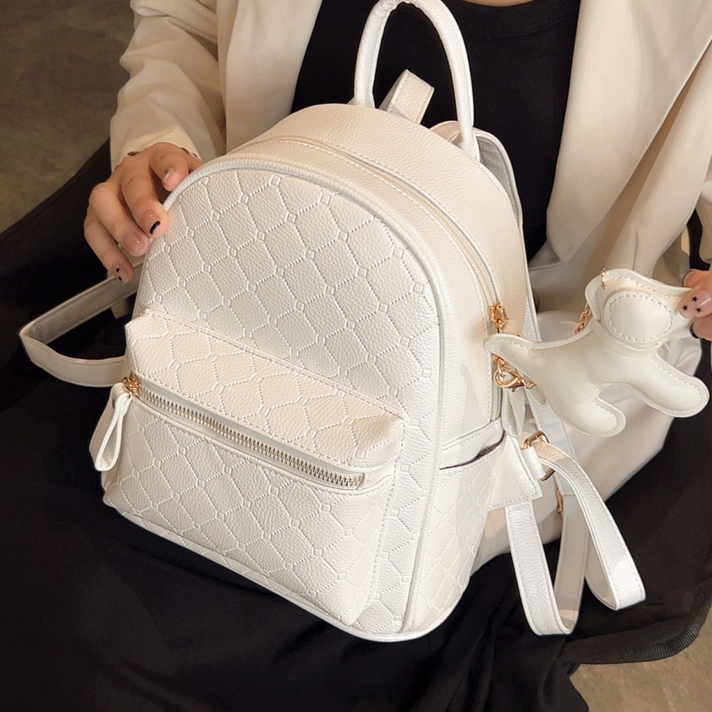 Siopsrl | Stylish Textured Mini Backpack Siopsrl