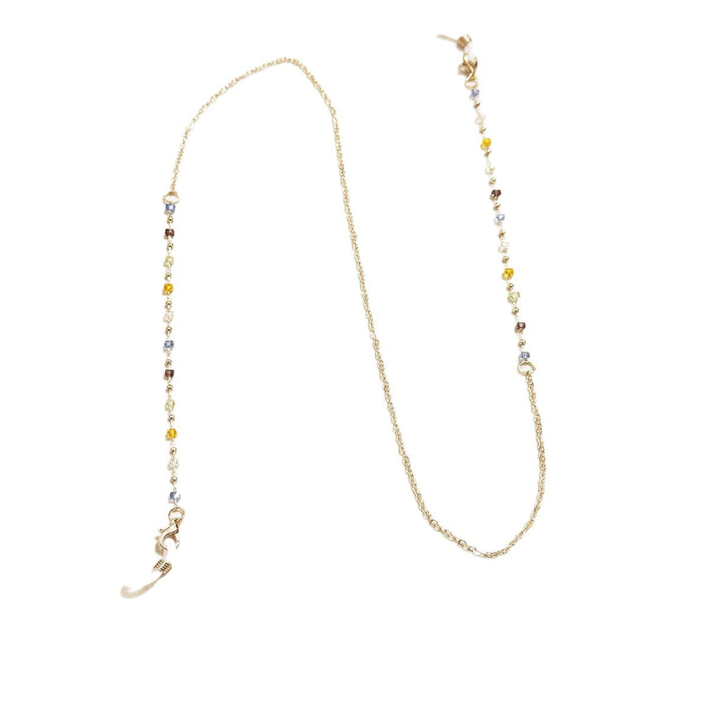 Siopsrl | Colorful Gemstone Eyewear Chain Siopsrl