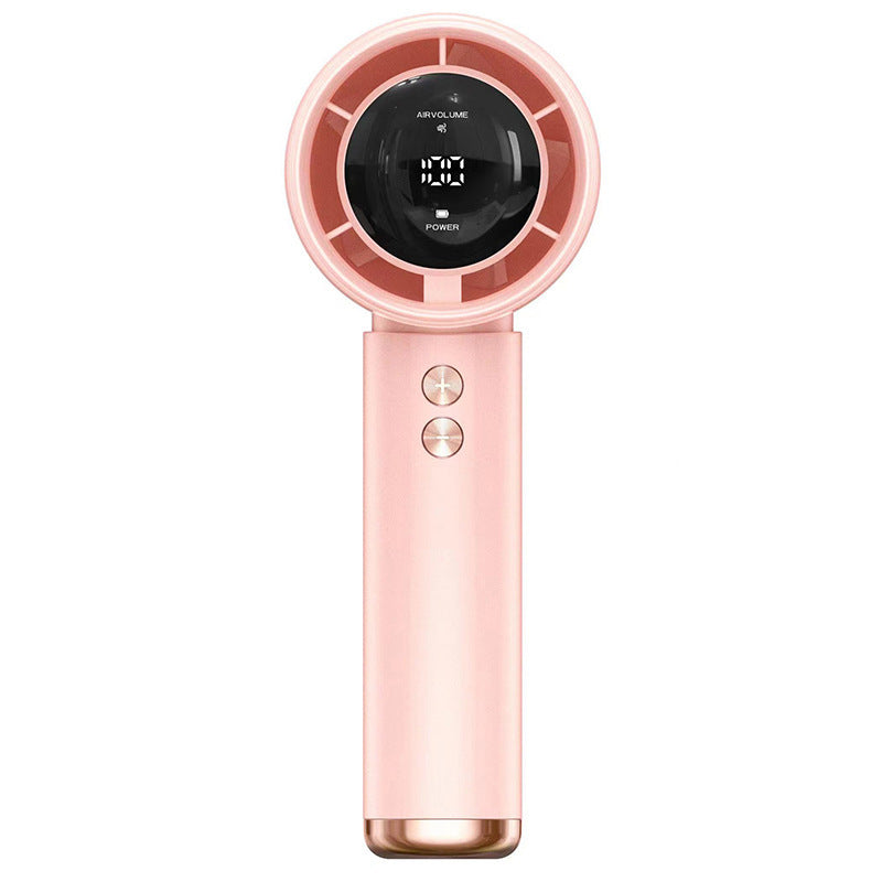 Siopsrl | Ladies portable mini hand fan with digital control Siopsrl