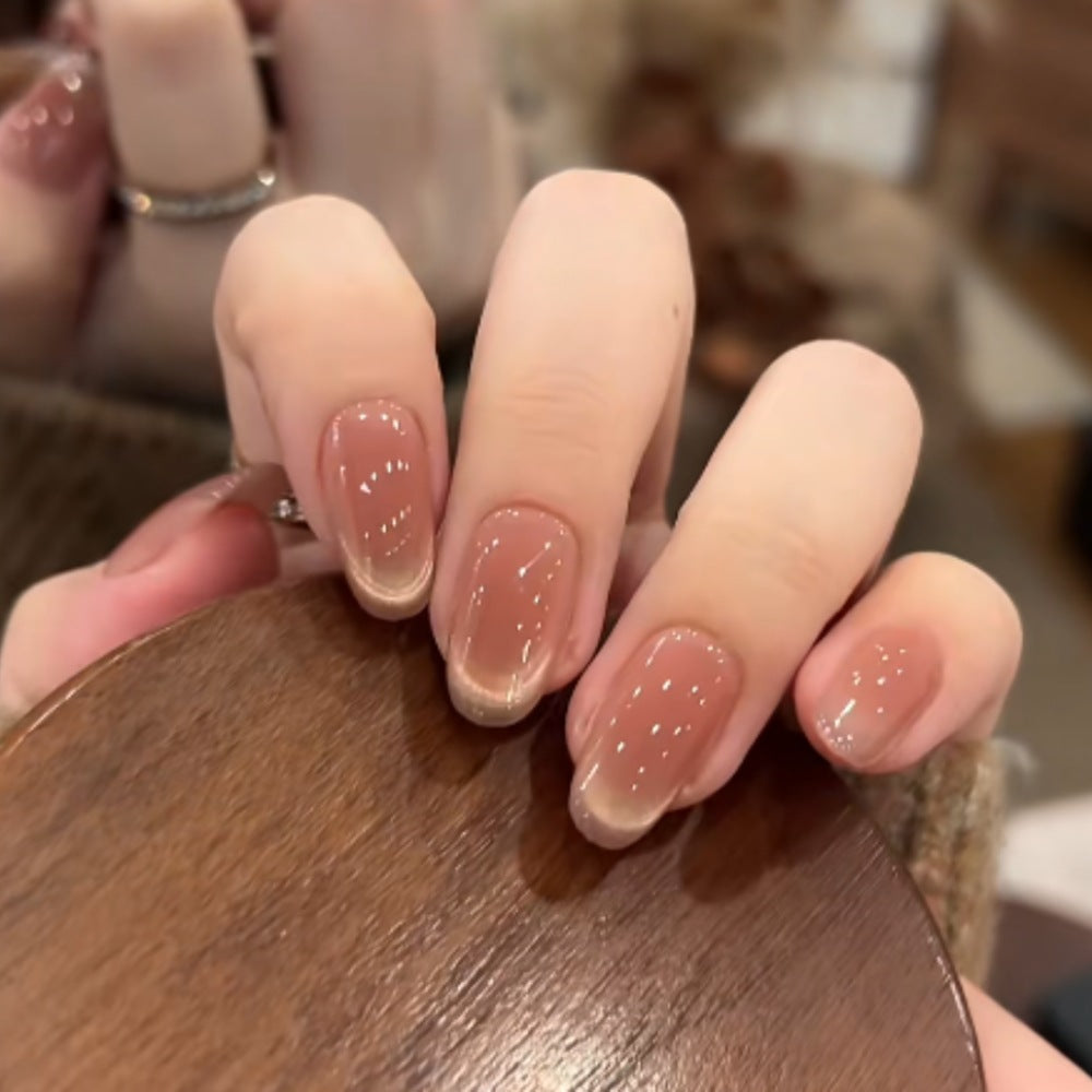 Siopsrl | Ombre French Tip Press-On Nails Siopsrl