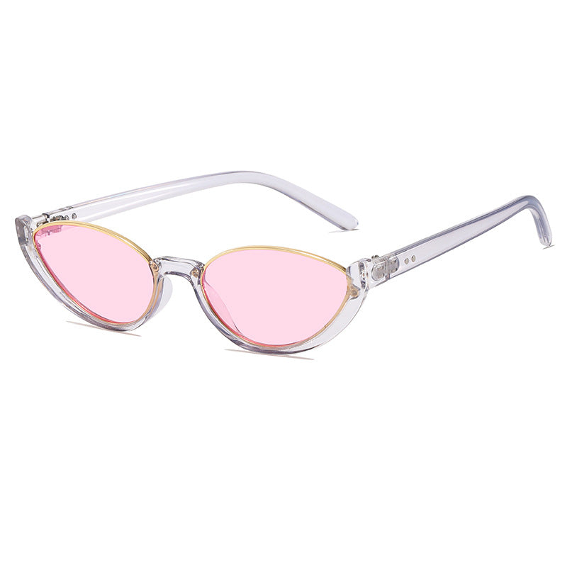 Siopsrl | Retro-Inspired Clear Frame Cat Eye Sunglasses Siopsrl