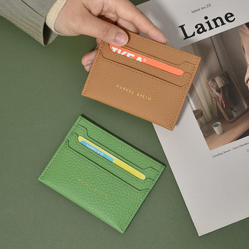 Siopsrl | Textured Leather Card Holder Siopsrl