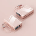 Siopsrl | compact power bank with integrated cable and digital charging display Siopsrl