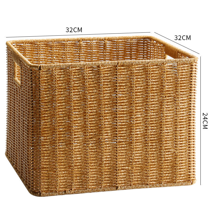 Rectangular Woven Storage Basket Siopsrl