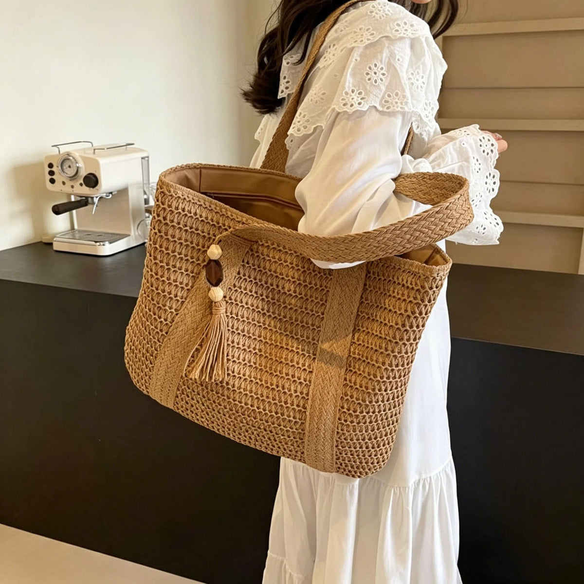 Siopsrl | Braided Tote Bag Siopsrl