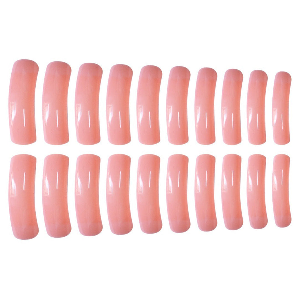 Siopsrl | Glossy Long Press-On Nail Extensions Siopsrl