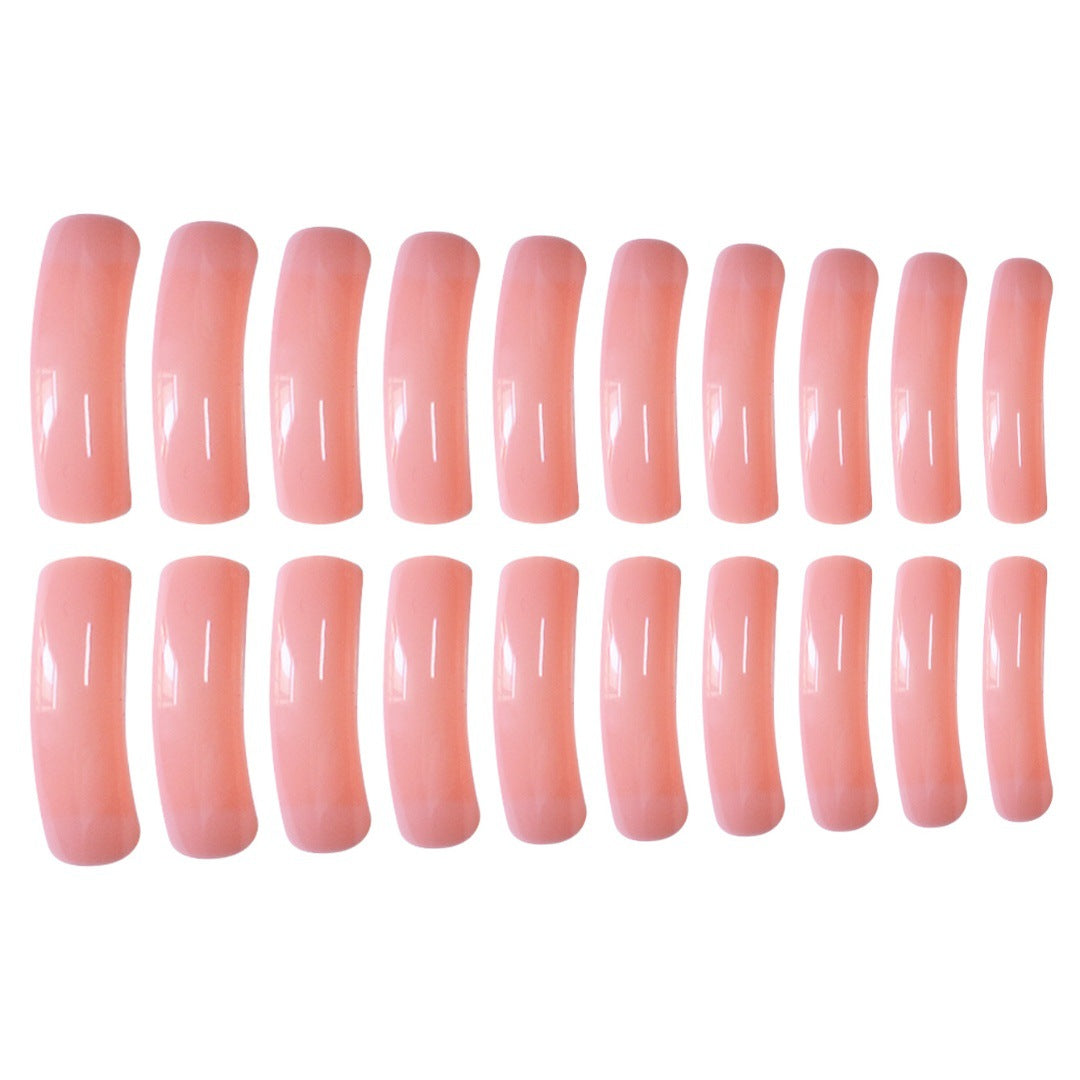 Siopsrl | Glossy Long Press-On Nail Extensions Siopsrl