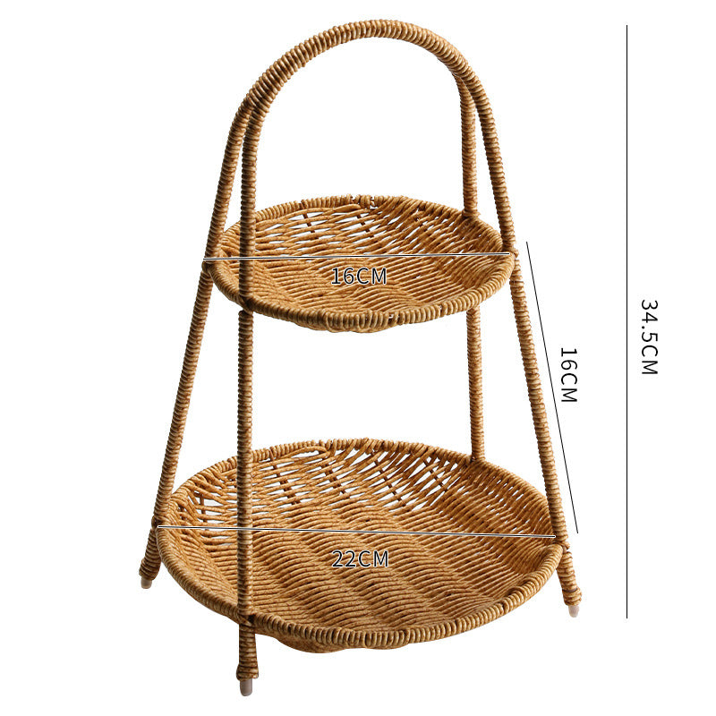 Elegant Woven Storage Basket Siopsrl