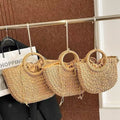 Handmade basket bag with light ruffles Siopsrl