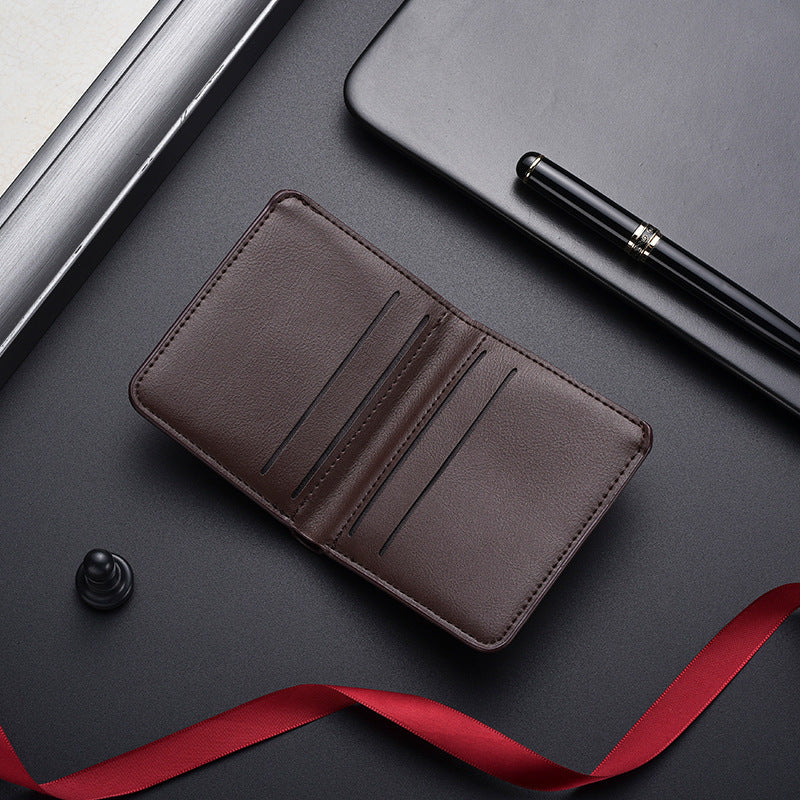 Siopsrl | Slim Leather Bi-Fold Wallet Siopsrl