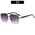 Siopsrl | Elegant Geometric Oversized Sunglasses