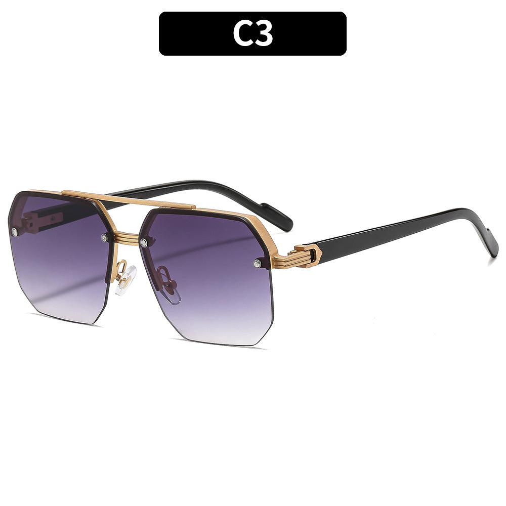 Siopsrl | Elegant Geometric Oversized Sunglasses