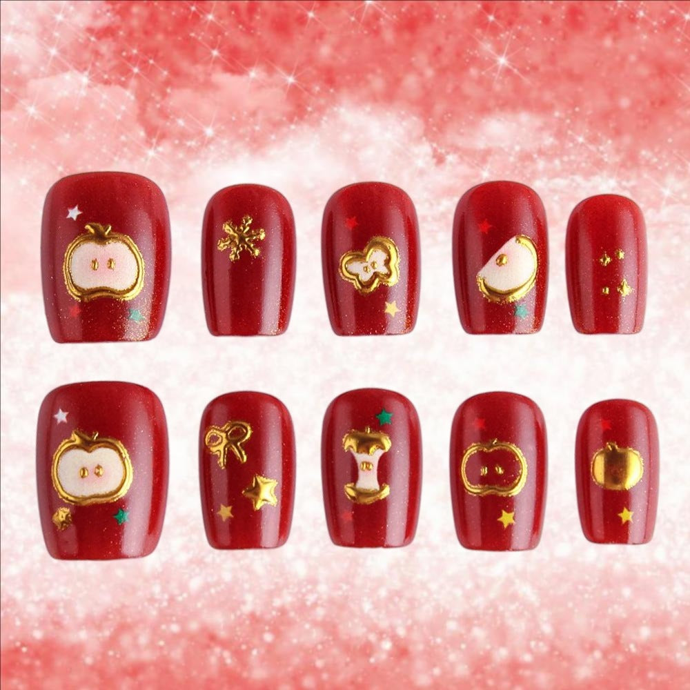 Siopsrl | Festive Themed Press-On Nail Art Set Siopsrl Siopsrl | 787542947
